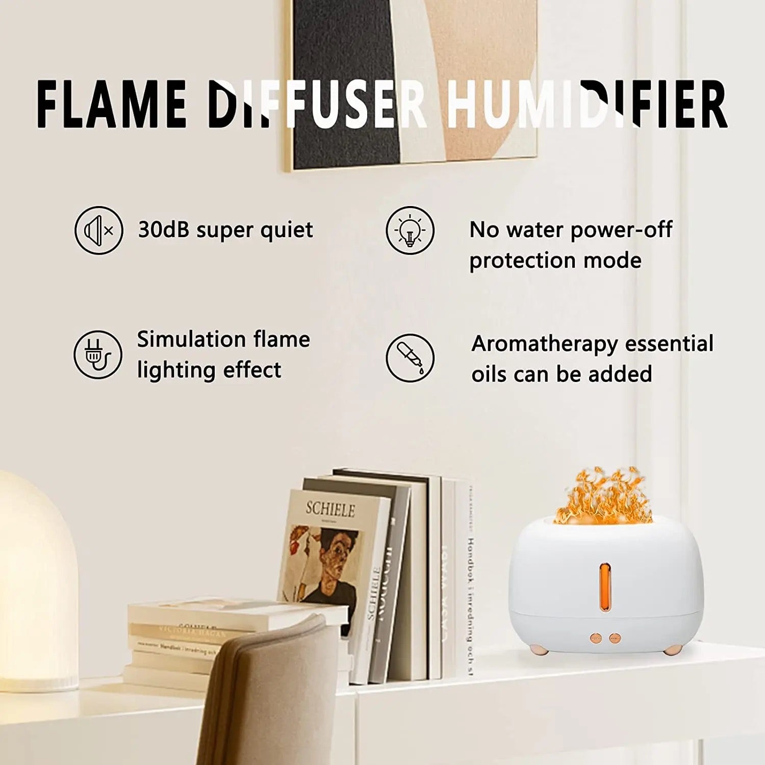 Flame Aromatherapy Humidifier