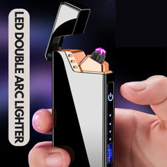 LED Double Arc Electric Lighter