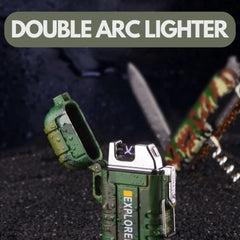 Military Double Arc Lighter