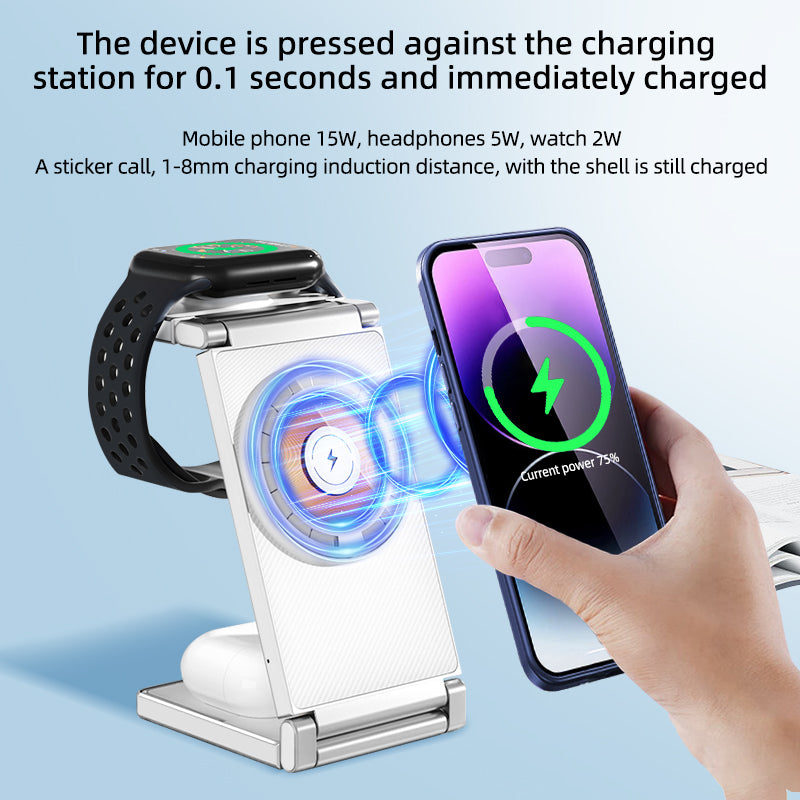 4 in 1 Multifunction Desktop Wireless Charger