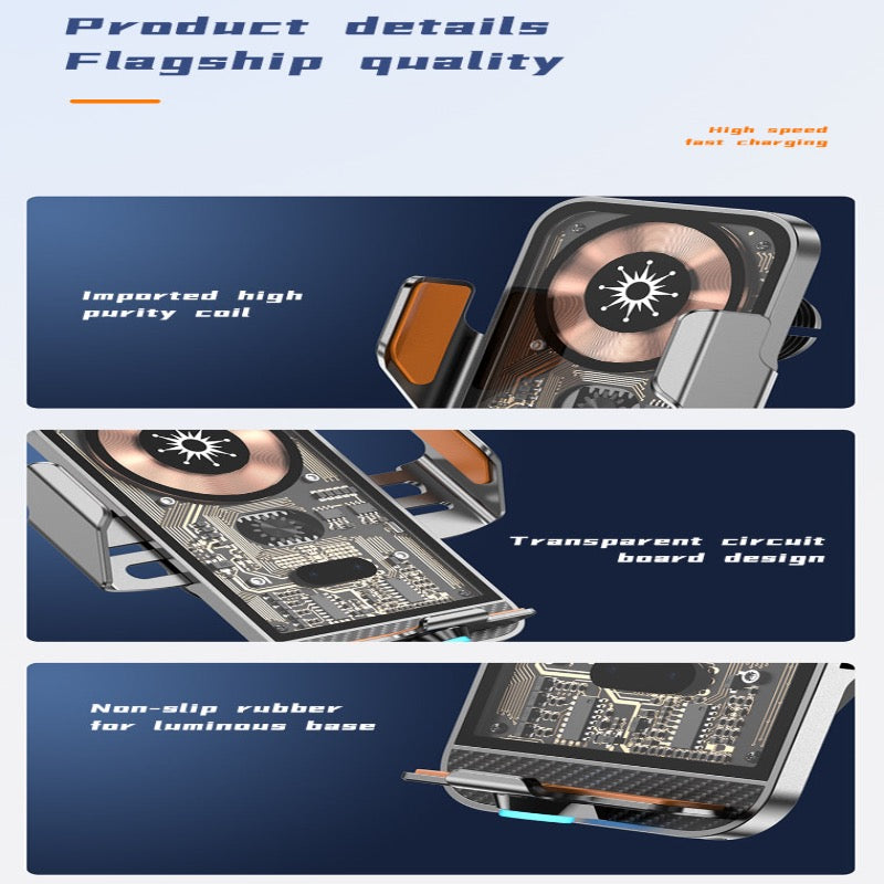 Wireless Car Mount with Fast Charging