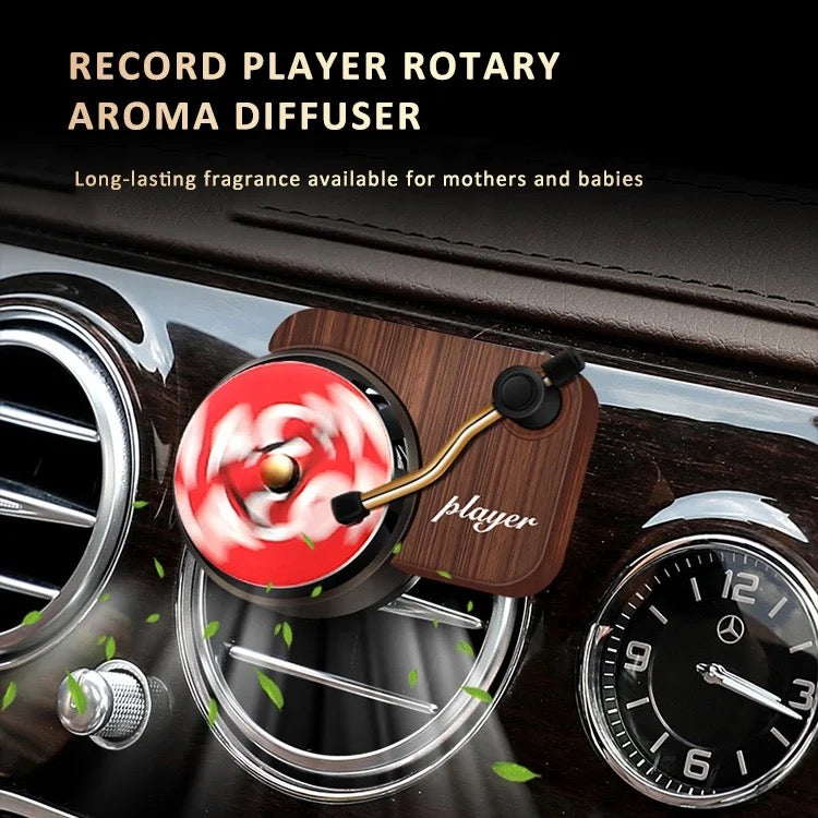 Car Record Player Aroma Diffuser