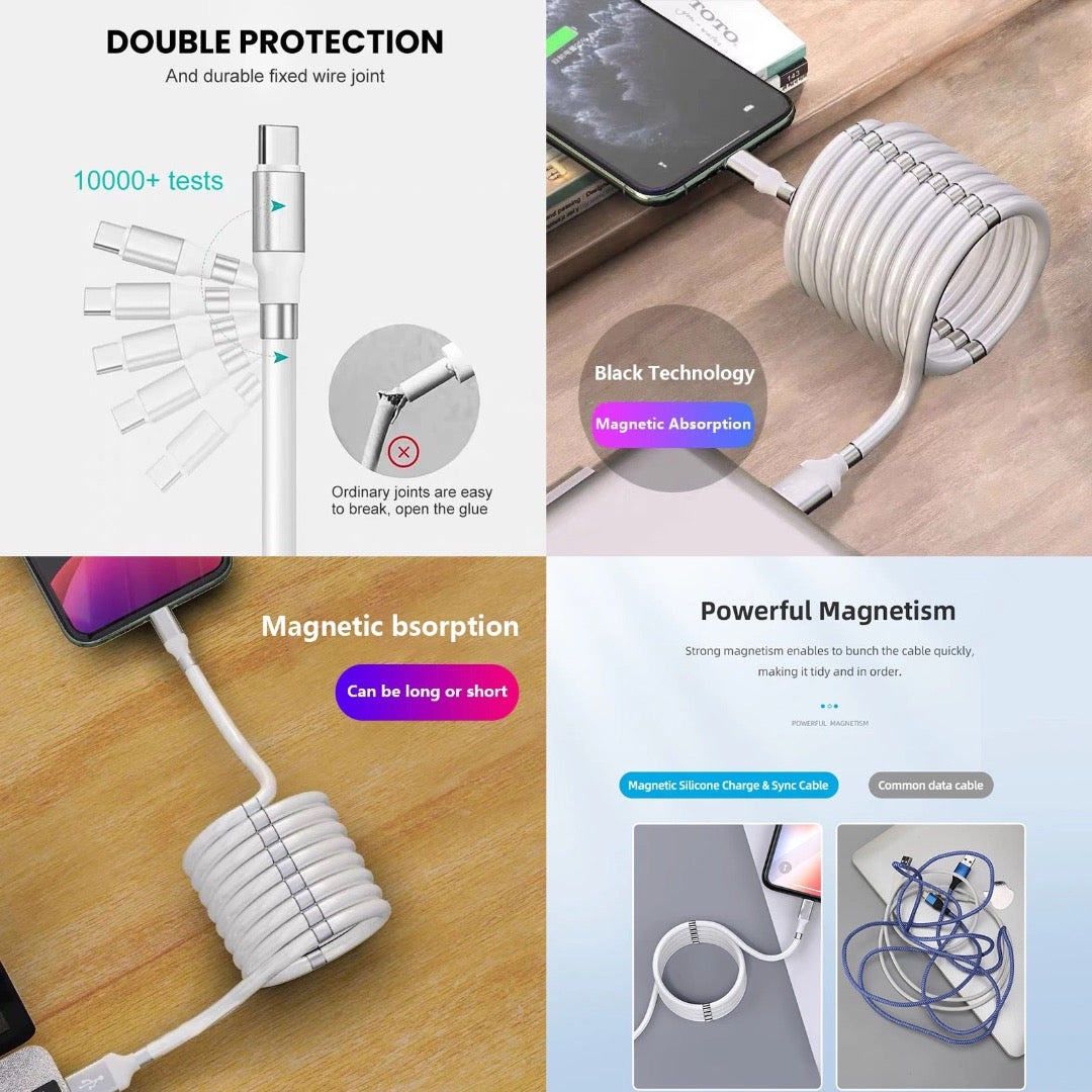 Magnetic Data Transfer & Charging Cable