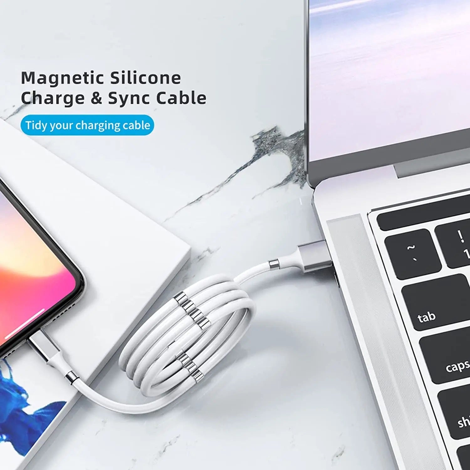 Magnetic Data Transfer & Charging Cable