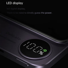 2 in 1 Wireless+Wired Metal Power bank