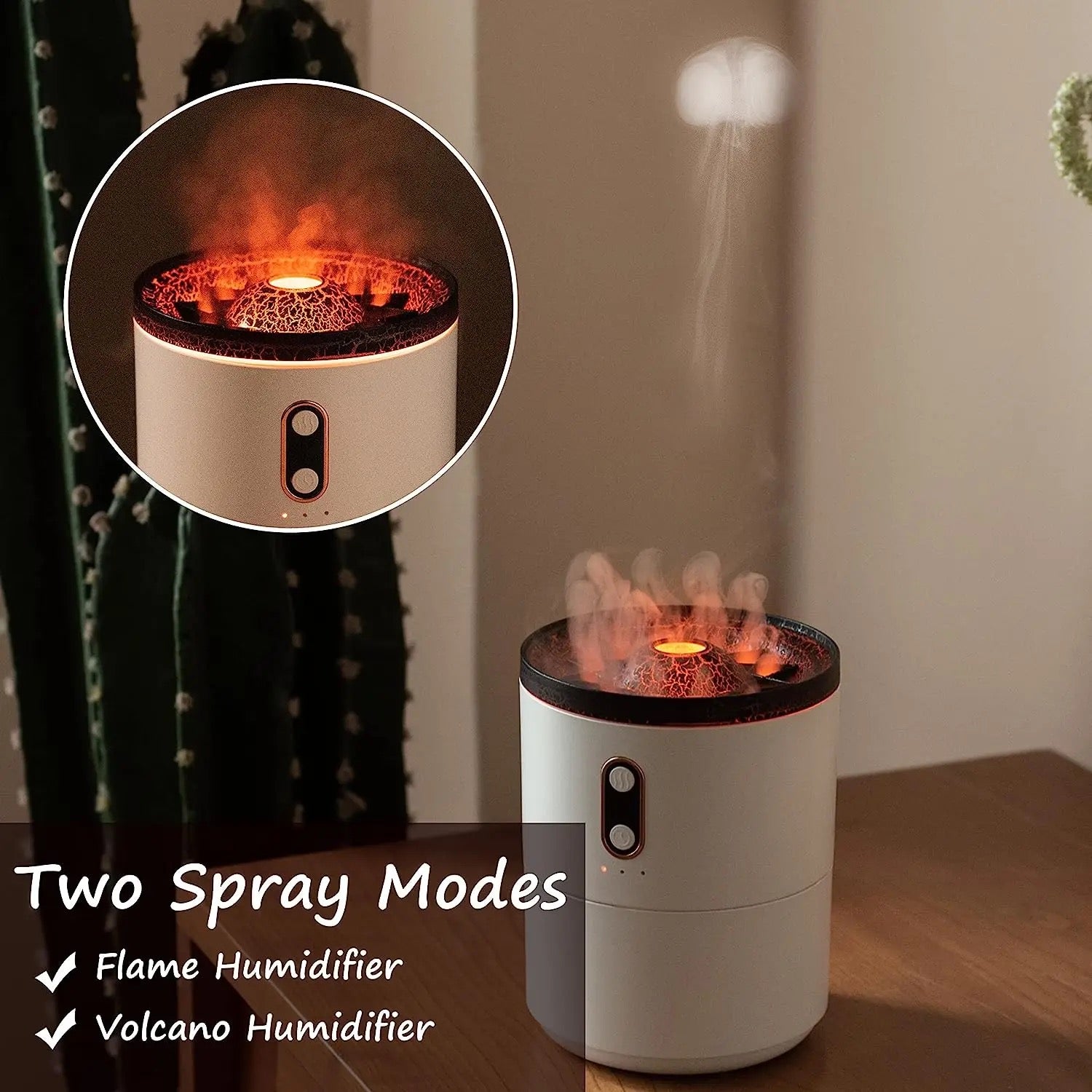 Volcano Flame Humidifier