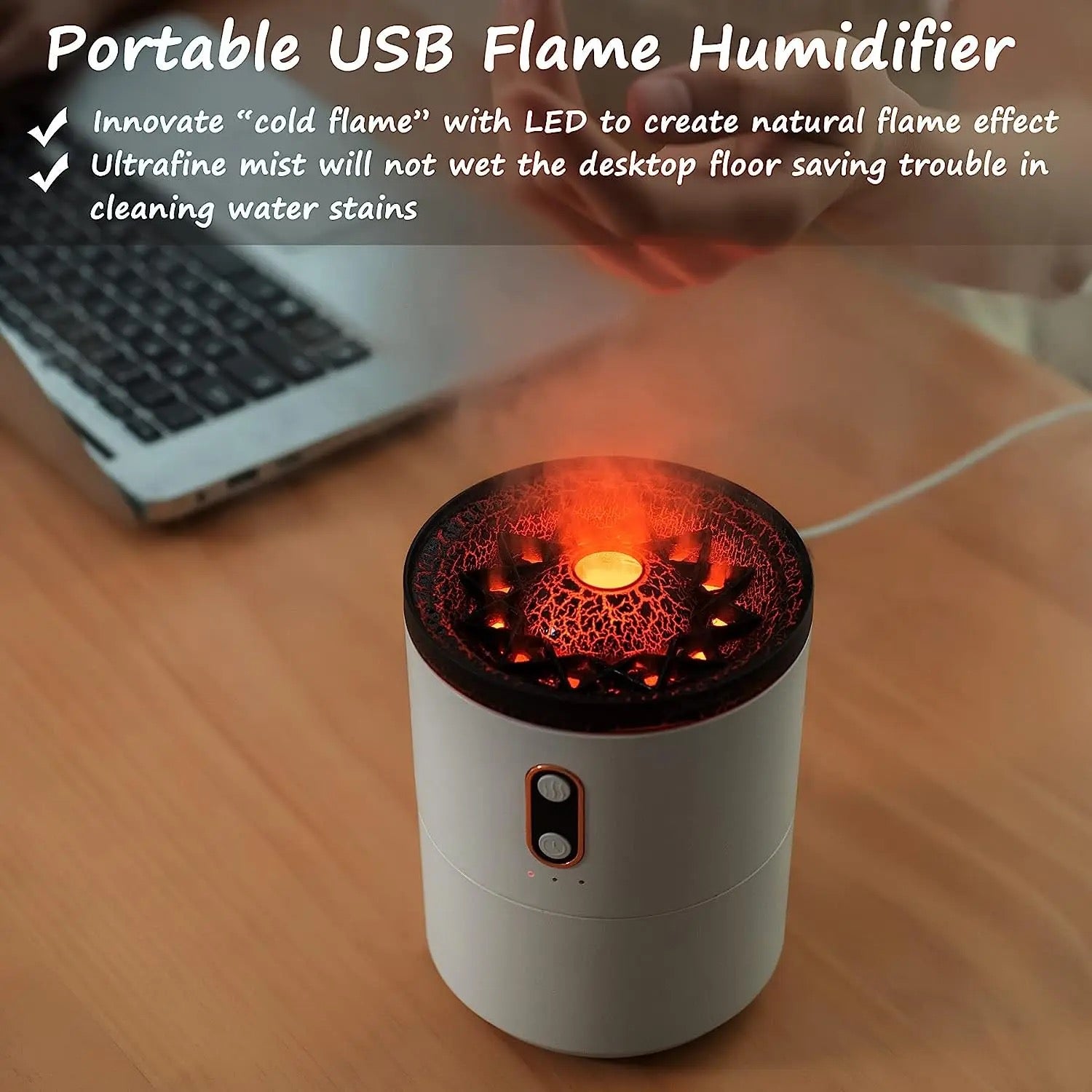 Volcano Flame Humidifier