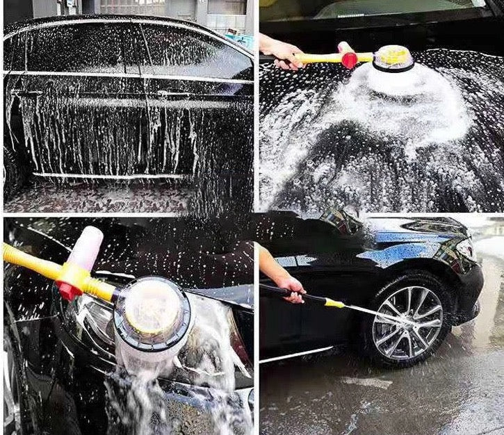 Car Brush Cleaner (360° Rotating)