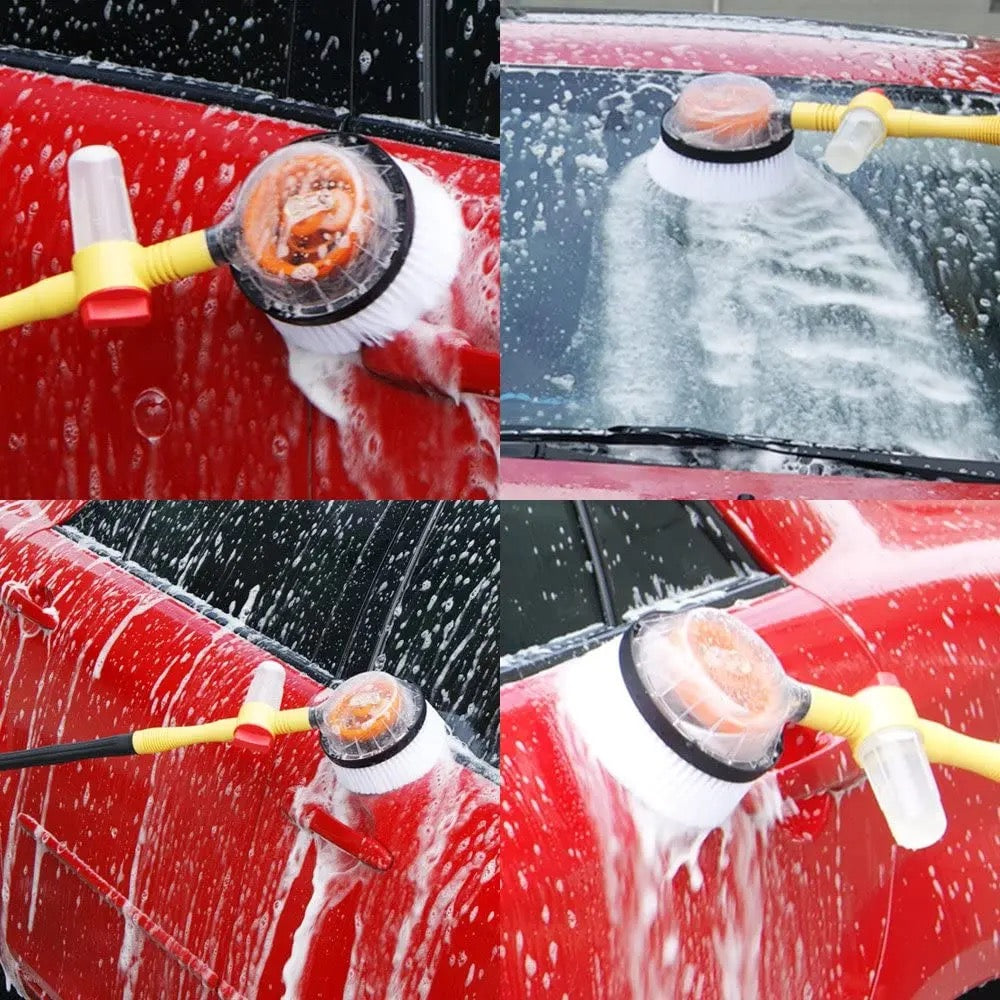 Car Brush Cleaner (360° Rotating)