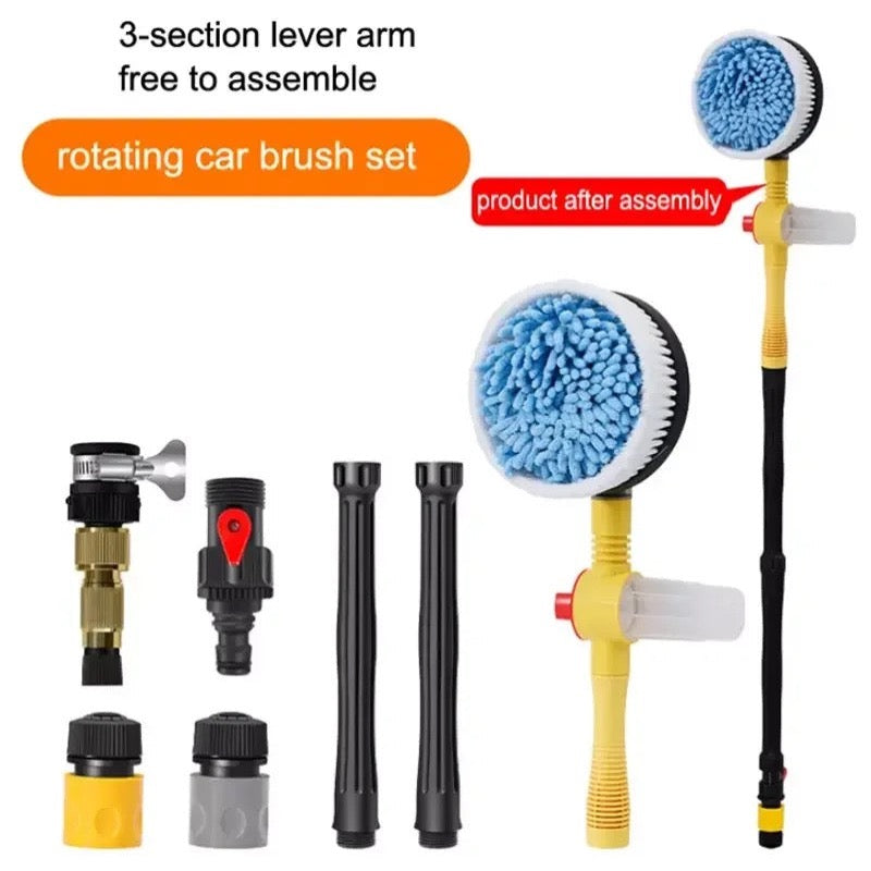 Car Brush Cleaner (360° Rotating)