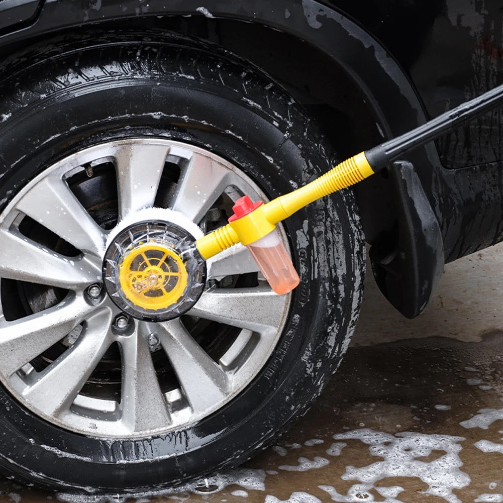 Car Brush Cleaner (360° Rotating)