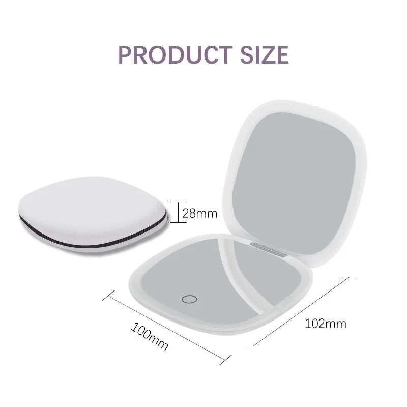 LED Compact Mirror