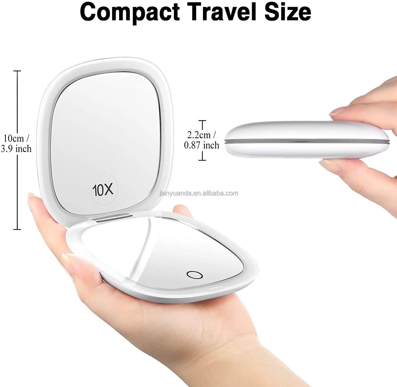 LED Compact Mirror