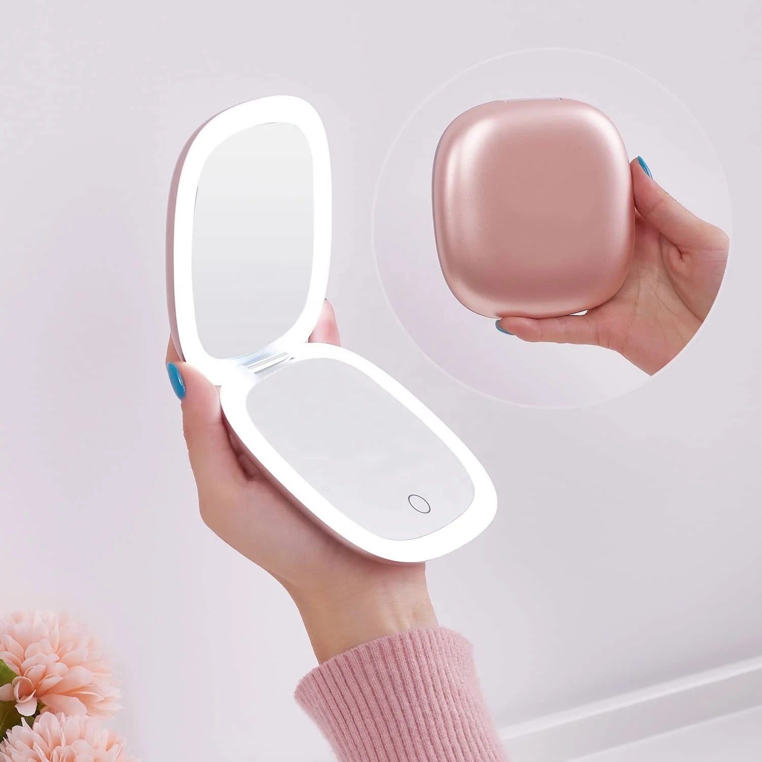 LED Compact Mirror