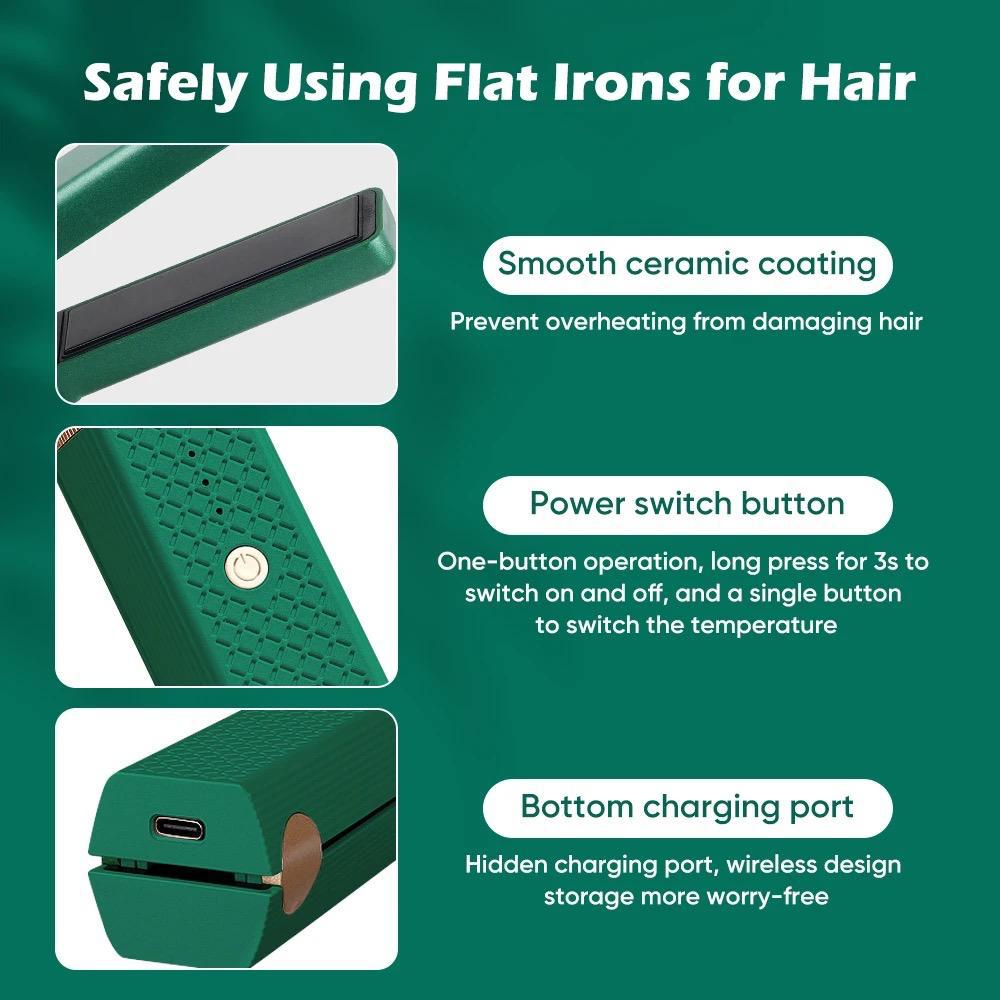 Cordless Hair Straightener (with storage cover)